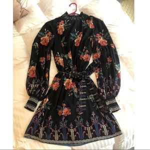 Floral Long Sleeve Dress